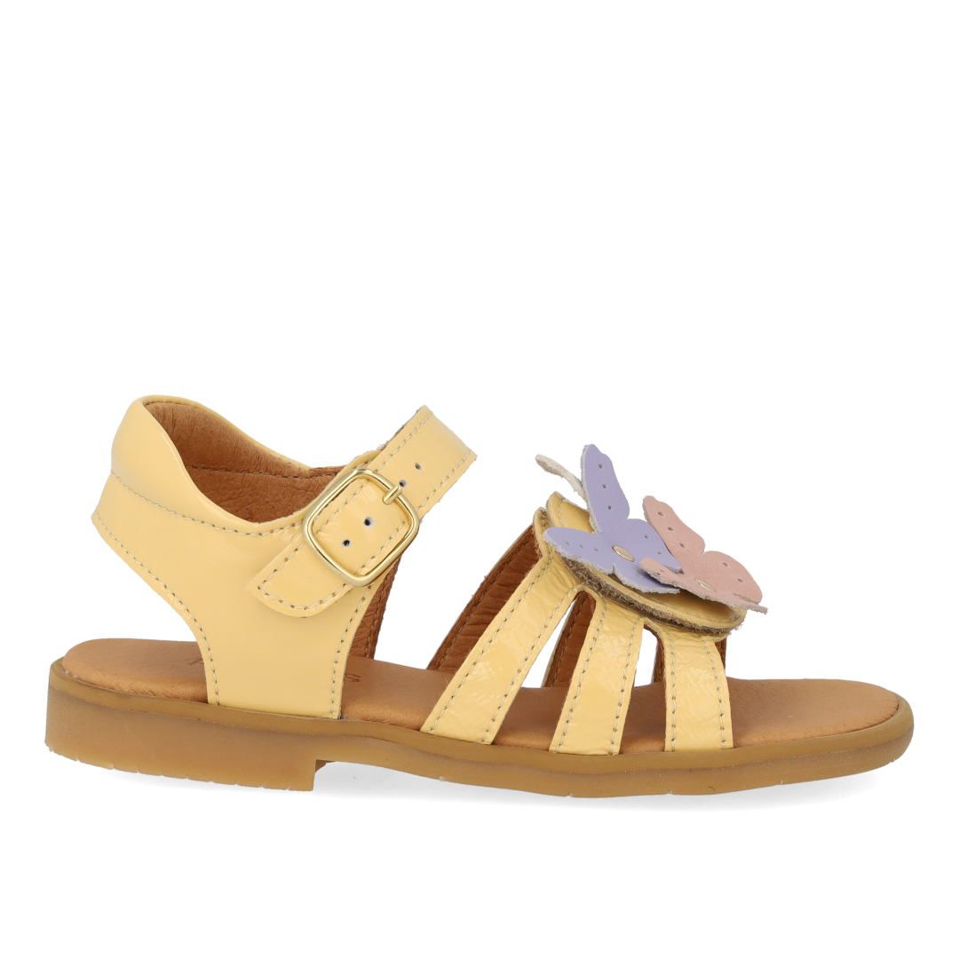Sandal mit offener Zehe und velcro