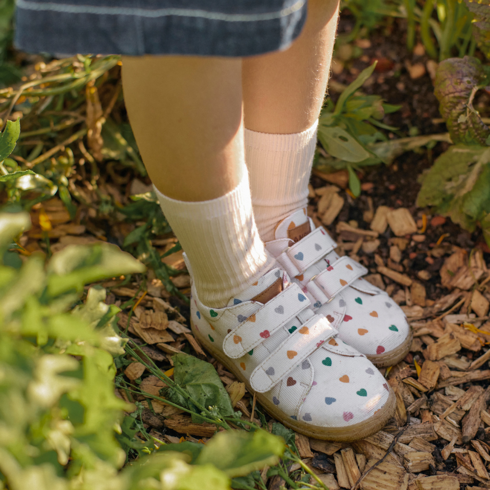 Klassischer Sneaker aus recyceltem Baumwoll-Canvas