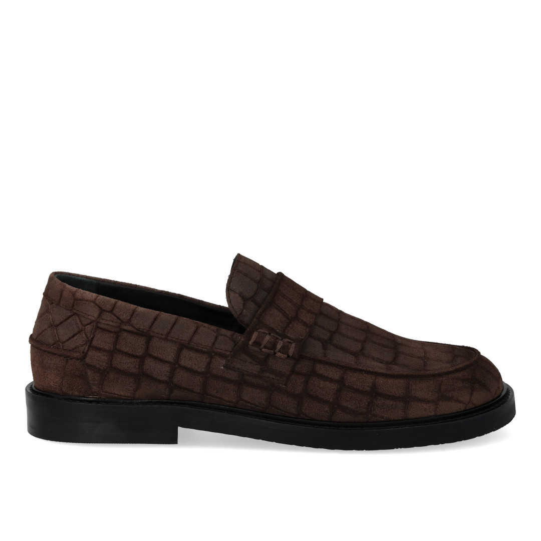Klassischer Pennyloafer mit Weite Passform