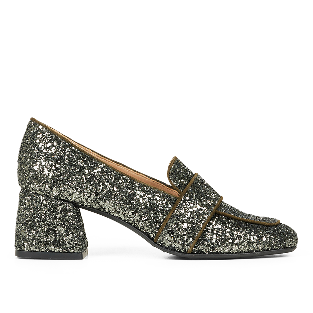 Loafer mit Absatz