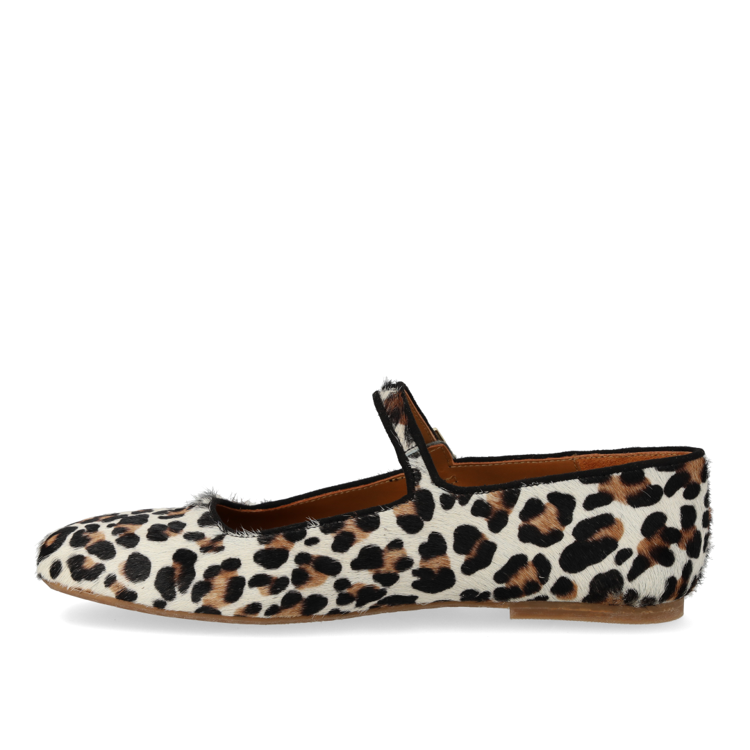 Mary Jane Ballerina aus Ponyfell