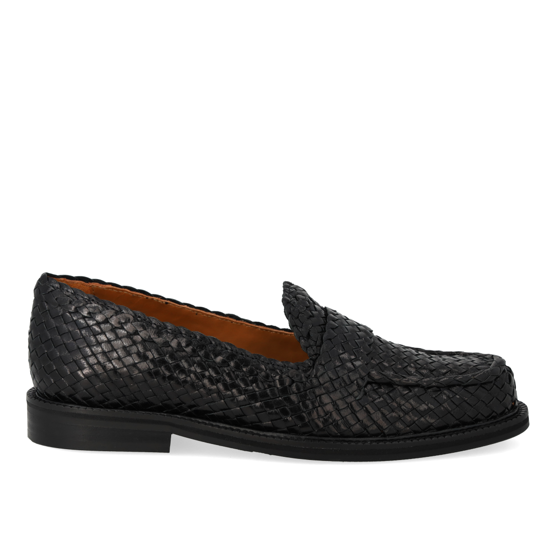 Handgeflochtener Pennyloafer