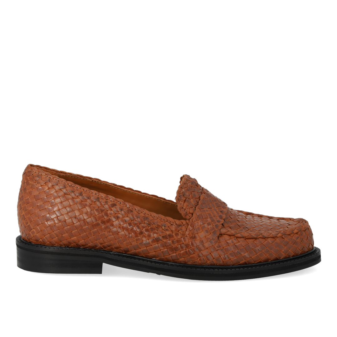 Handgeflochtener Pennyloafer
