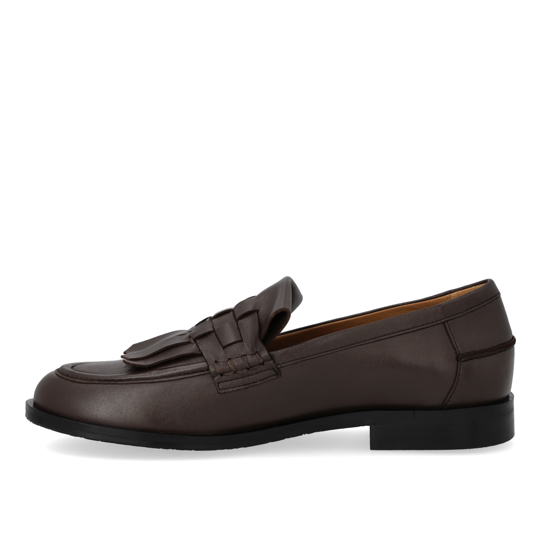 Loafer mit Flechtdetail