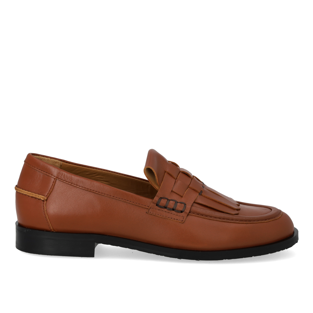 Loafer mit Flechtdetail
