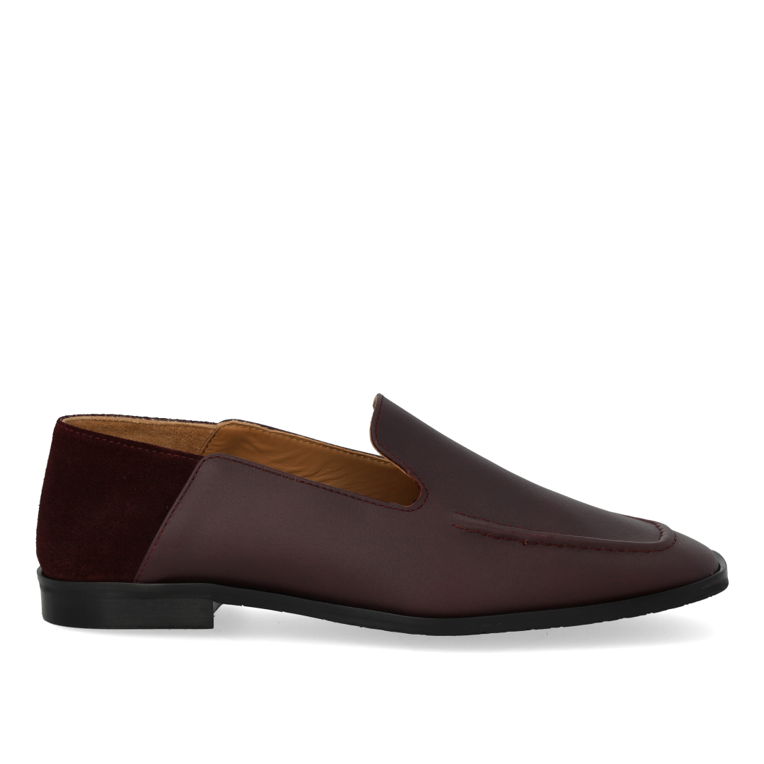 Loafer mit Veloursdetail