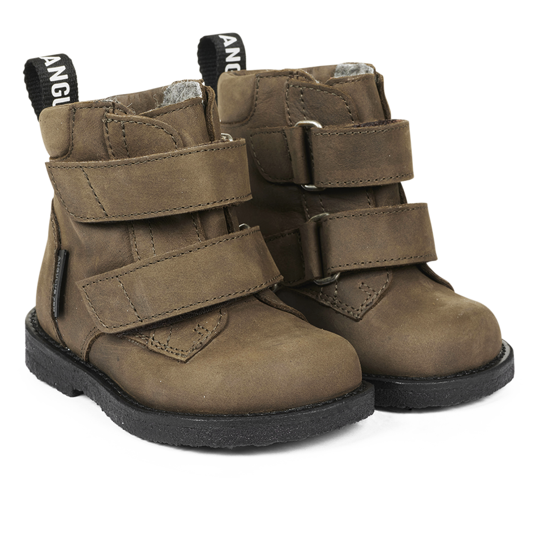 Einsteiger-TEX-Stiefel mit Logoband und Klettverschluss