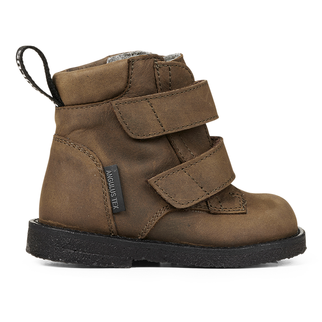 Einsteiger-TEX-Stiefel mit Logoband und Klettverschluss