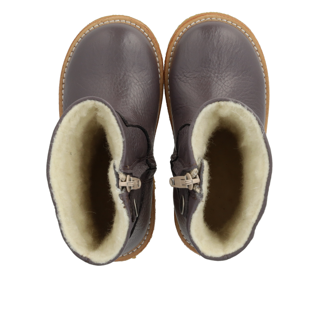 TEX-Stiefel mit Herz und Reißverschluss