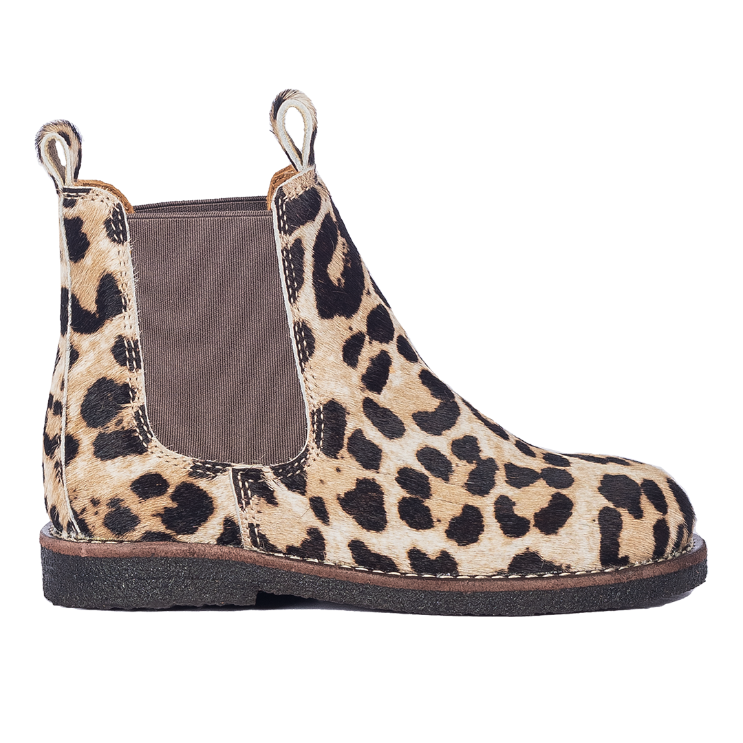 Chelsea-Stiefel aus Ponyfell