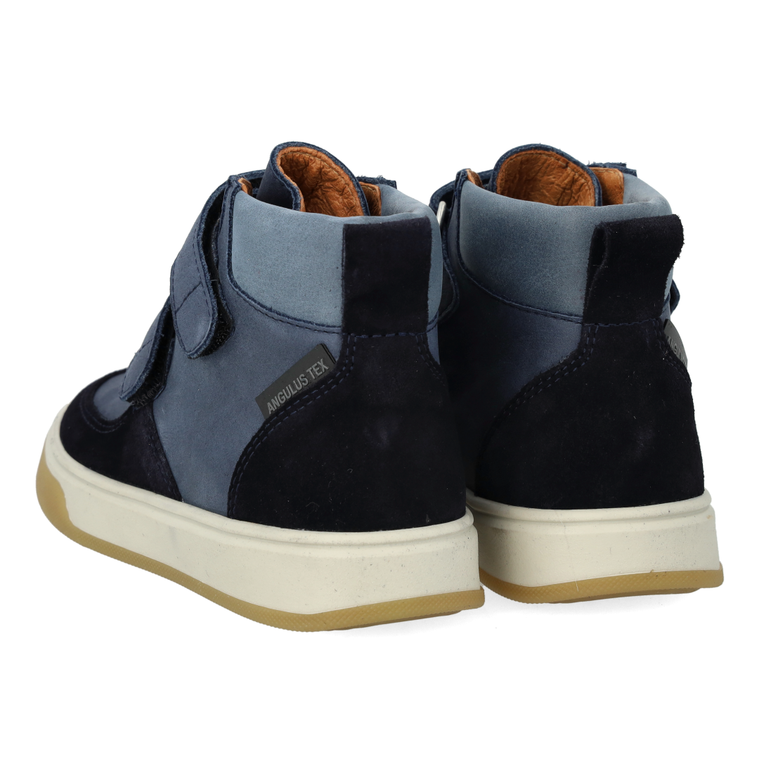 High-top TEX-Sneaker aus Leder