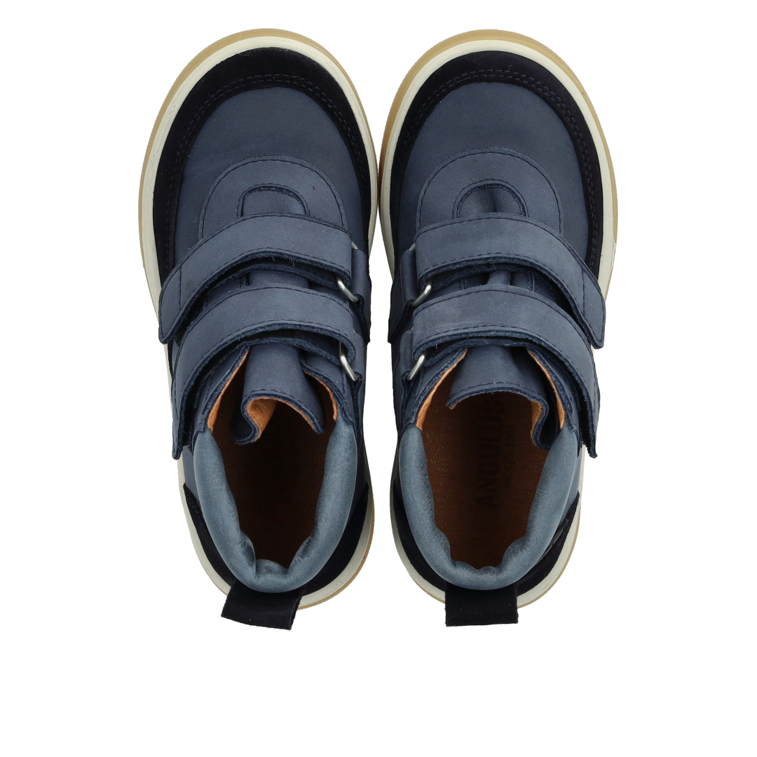 High-top TEX-Sneaker aus Leder