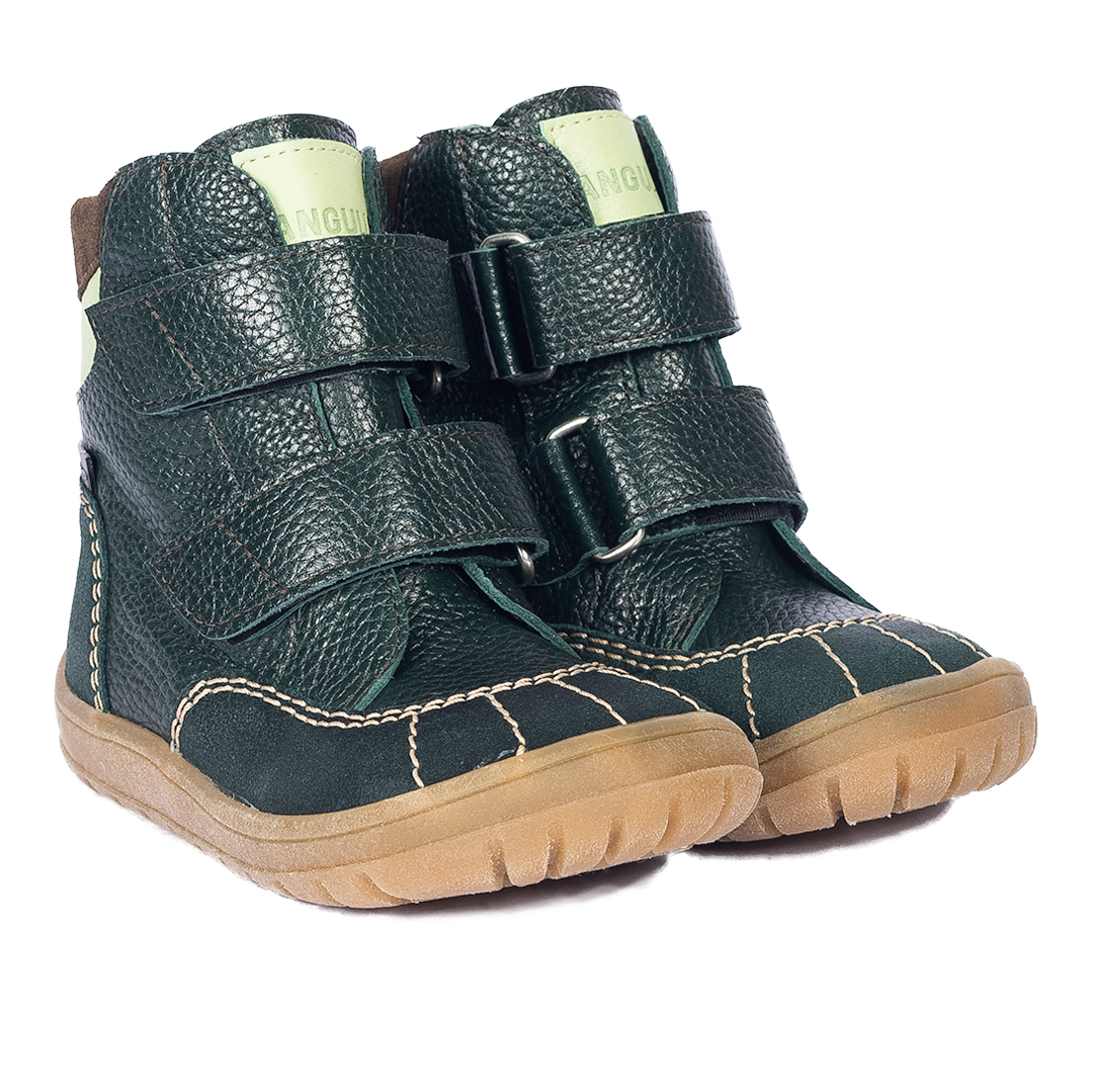 TEX-Stiefel mit dekorativen Kontrastnähten