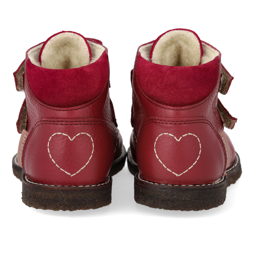 Einsteiger TEX-Stiefel mit Herzstickerei