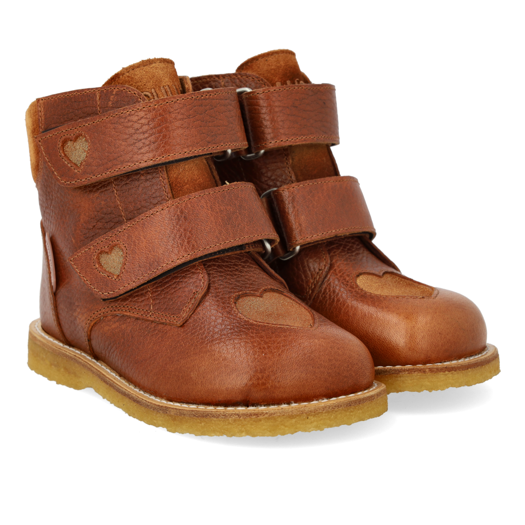 TEX-Stiefel mit funkelnden Glitzerherzen