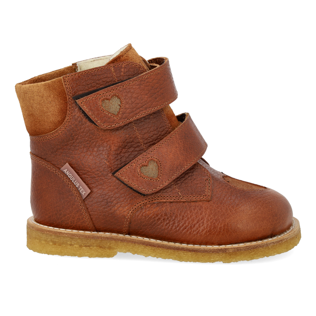 TEX-Stiefel mit funkelnden Glitzerherzen