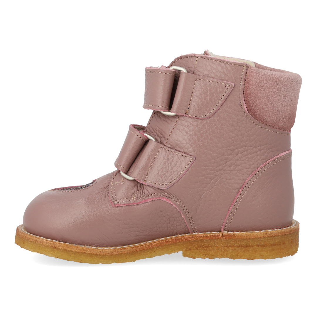 TEX-Stiefel mit funkelnden Glitzerherzen