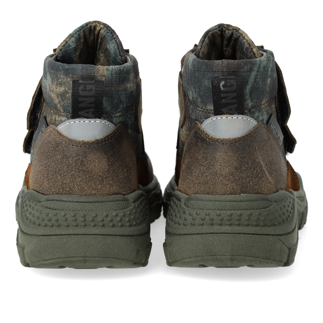 High-Top TEX-Sneaker aus recyceltem Nylon