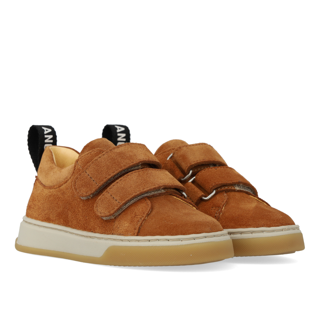 Sneaker mit Logoband und Klettverschluss