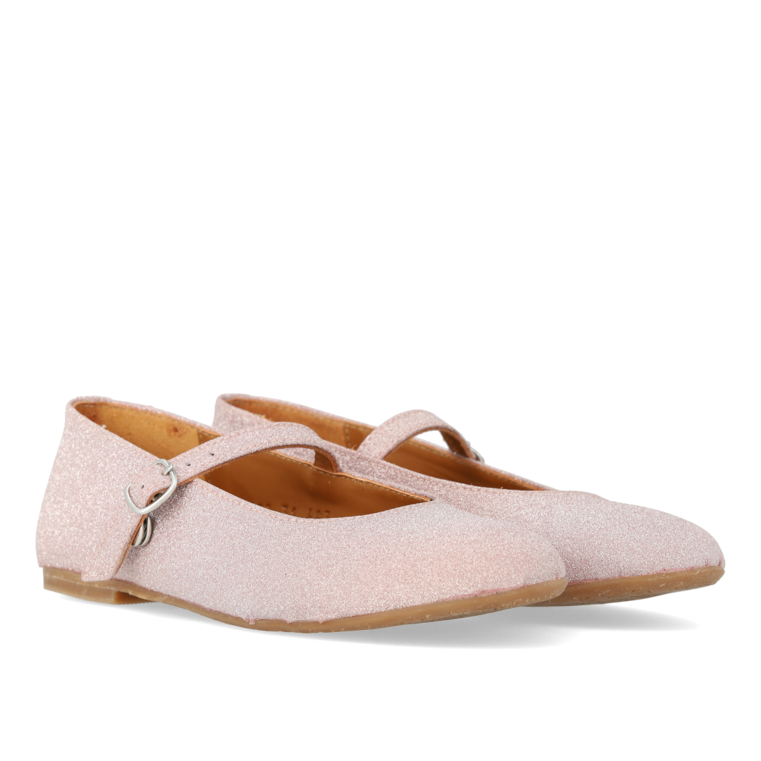 Mary Jane Ballerina mit Glitzer