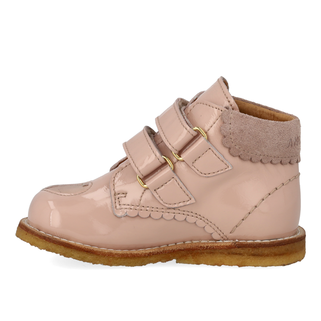 Velcro-Stiefel mit kontrastfarbenem Herz