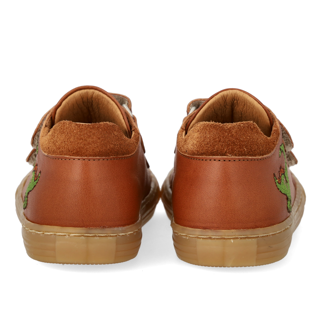 Sneaker mit Dino-Stickerei