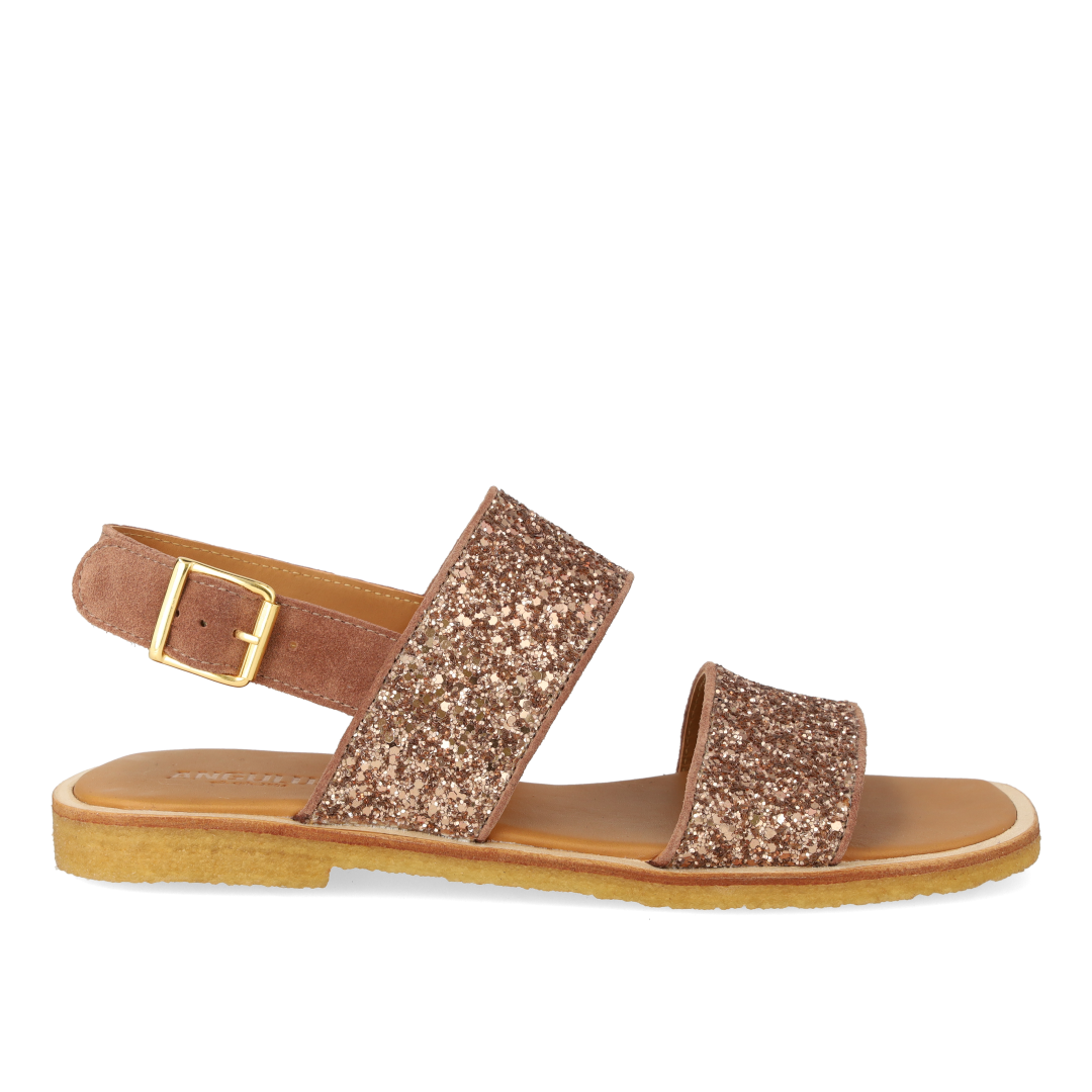Glitzer-Sandale