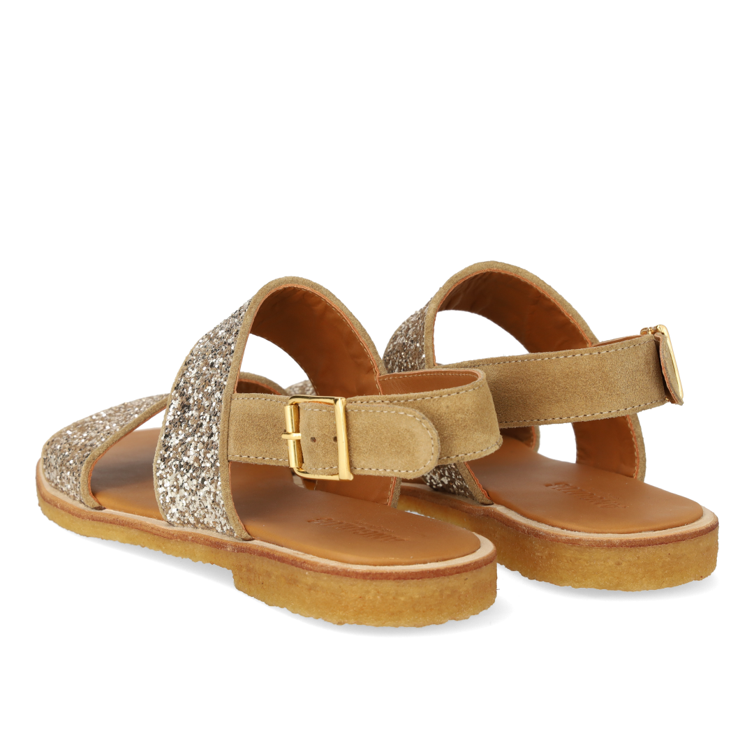 Glitzersandale