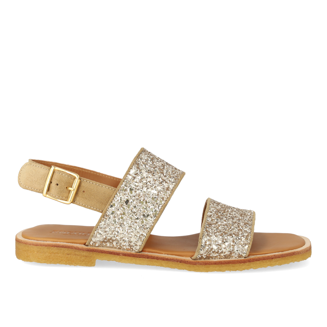 Glitzersandale