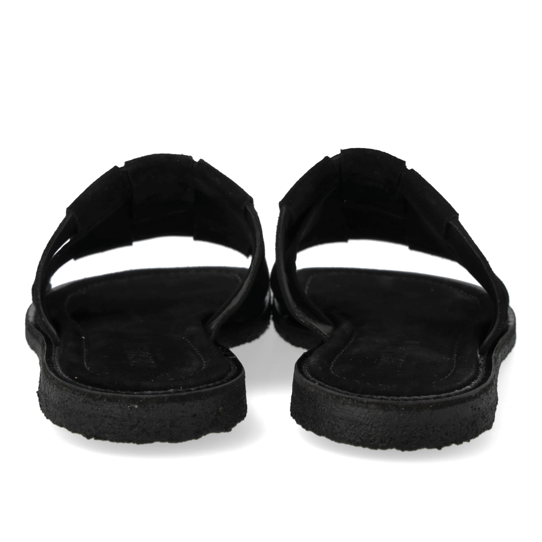 Geflochtene Slip-On-Sandale