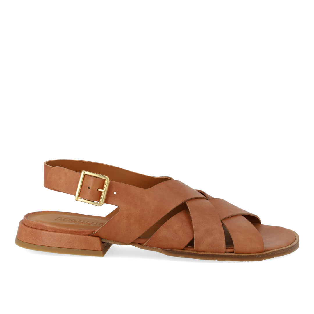 Sandal mit geflochtenem Detail