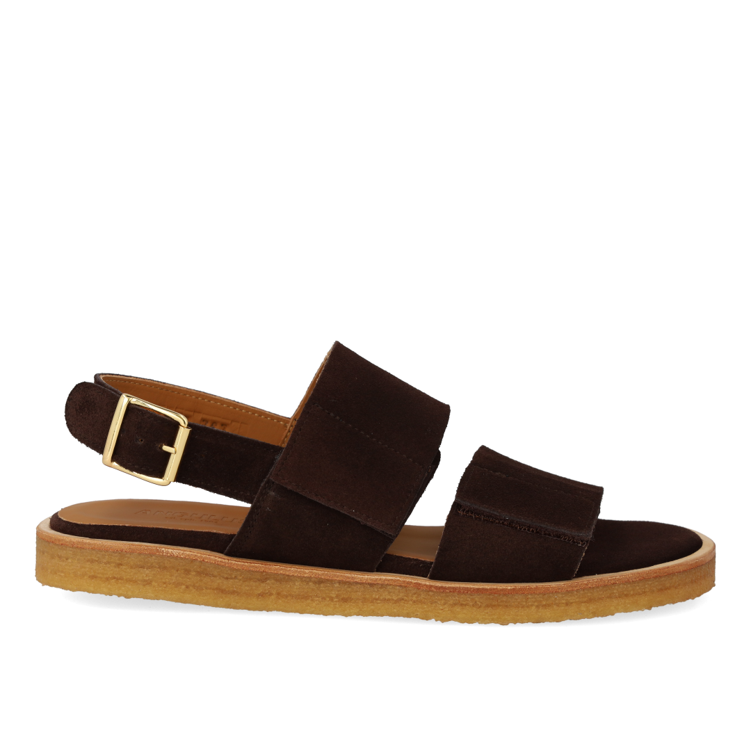 Sandale mit verstellbaren Klettverschlüssen