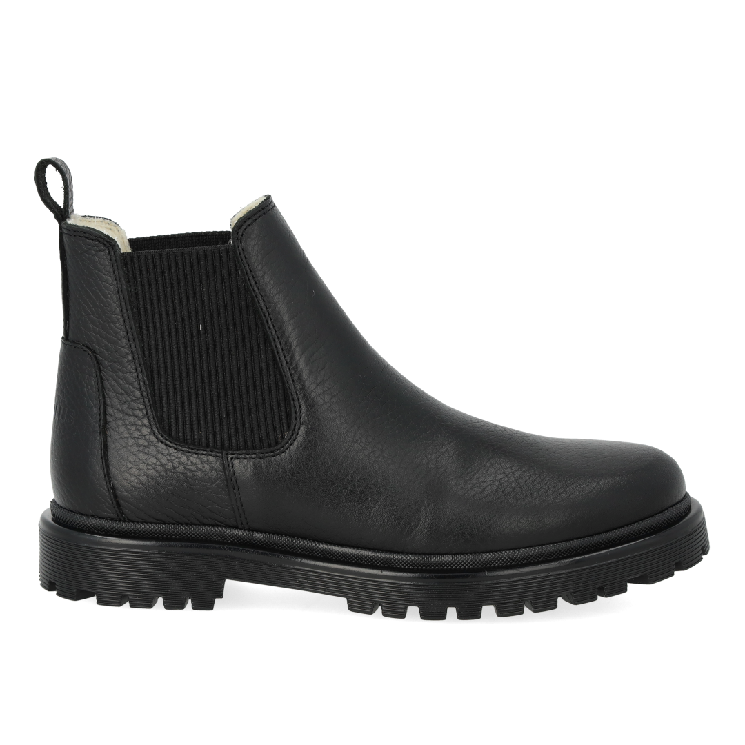 Stiefel mit Profilsohle und Wollfutter