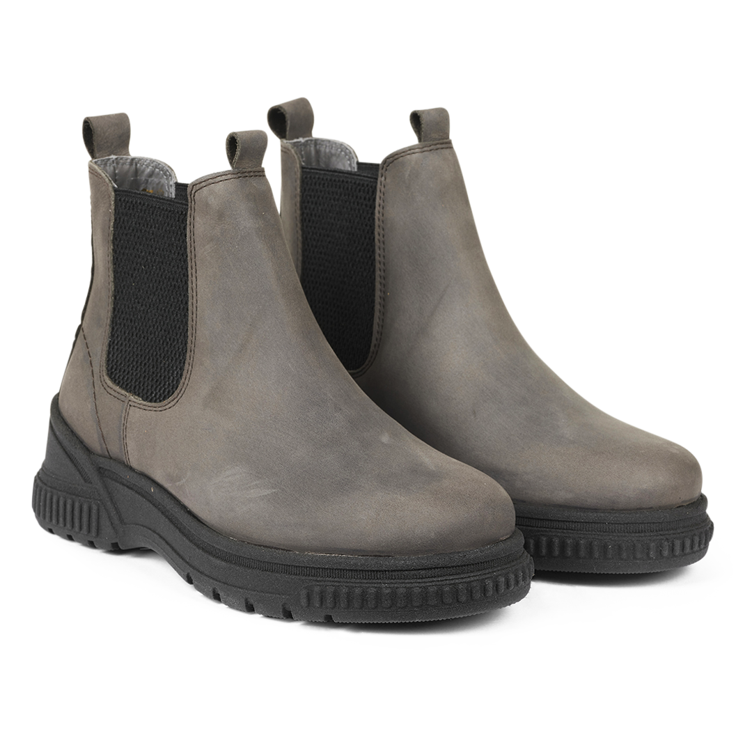 Chelsea-Stiefel mit Elastikeinsatz