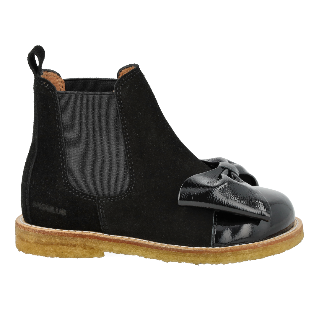 Chelsea-Stiefel mit Schleife