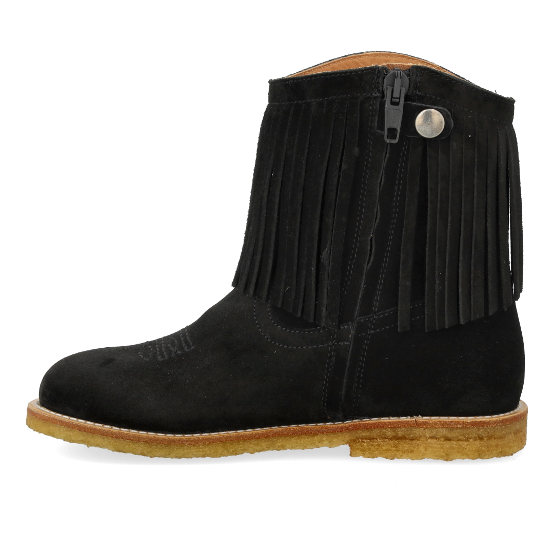 Cowboystiefel mit Fransen und Stickerei