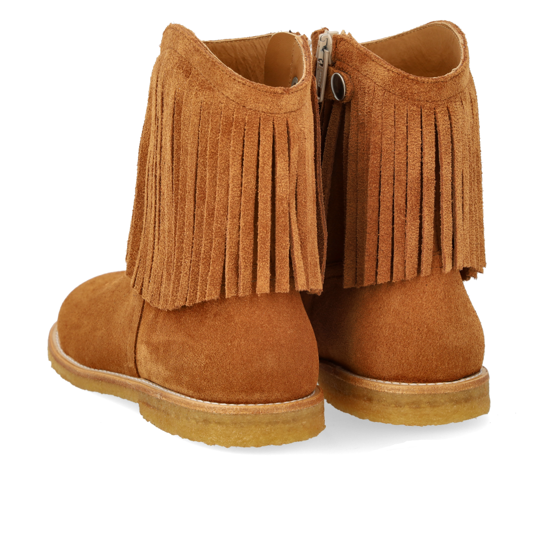 Cowboystiefel mit Fransen und Stickerei