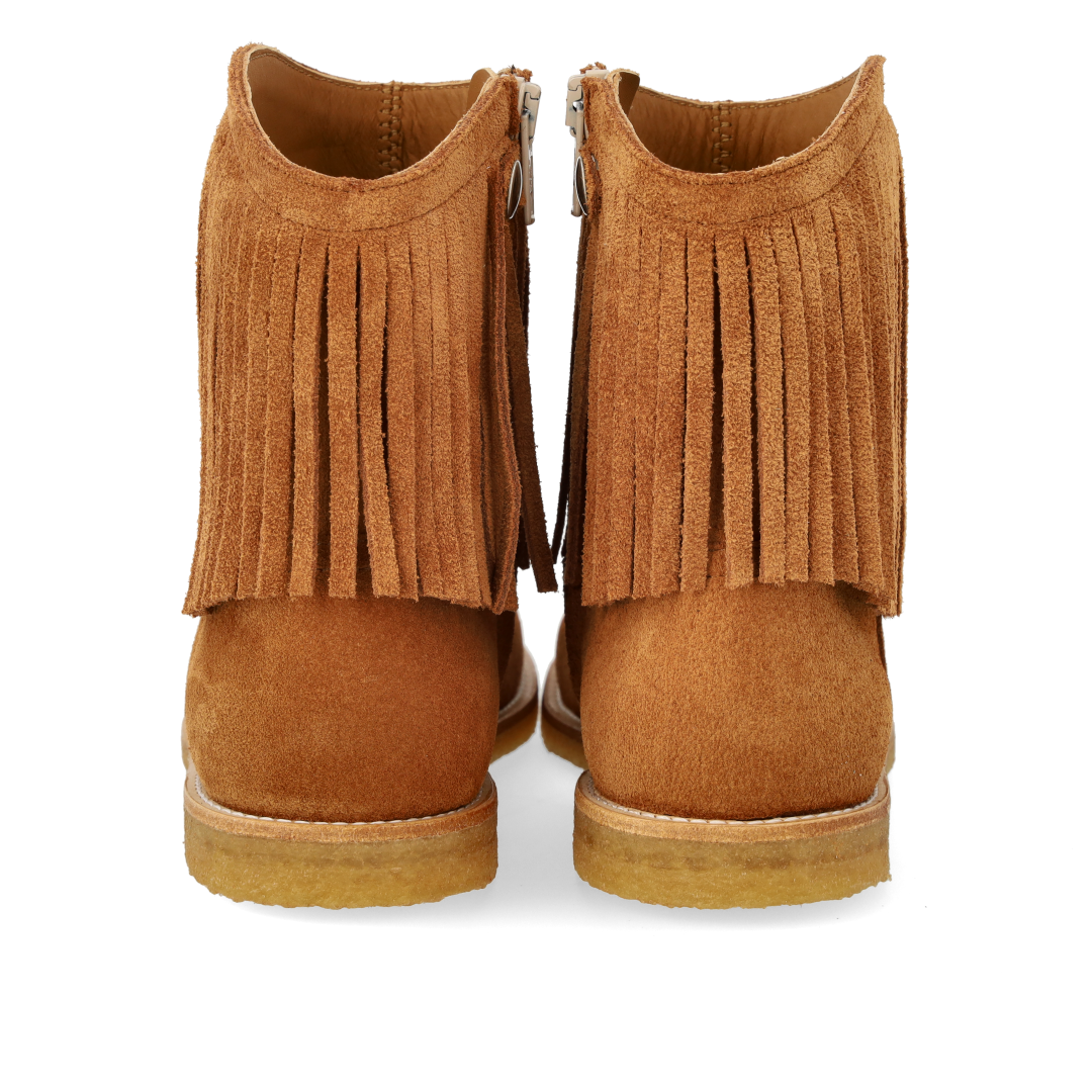 Cowboystiefel mit Fransen und Stickerei