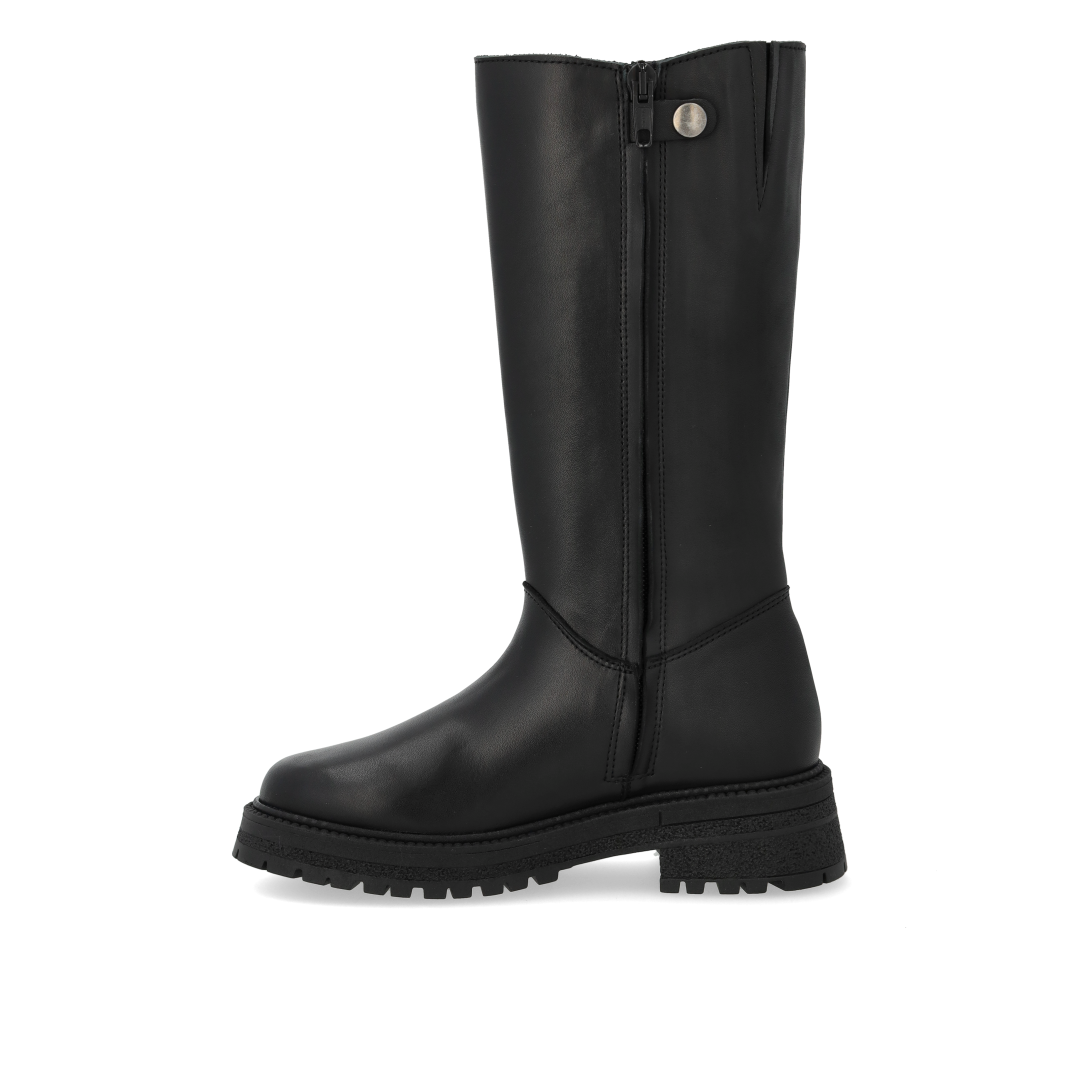 Langschaftstiefel mit klobiger Profilsohle