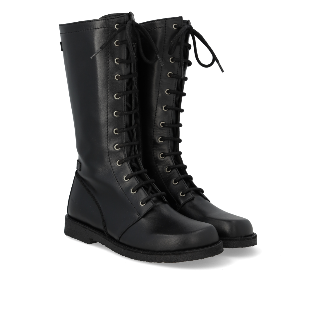 Schnürstiefel mit hohem Schaft