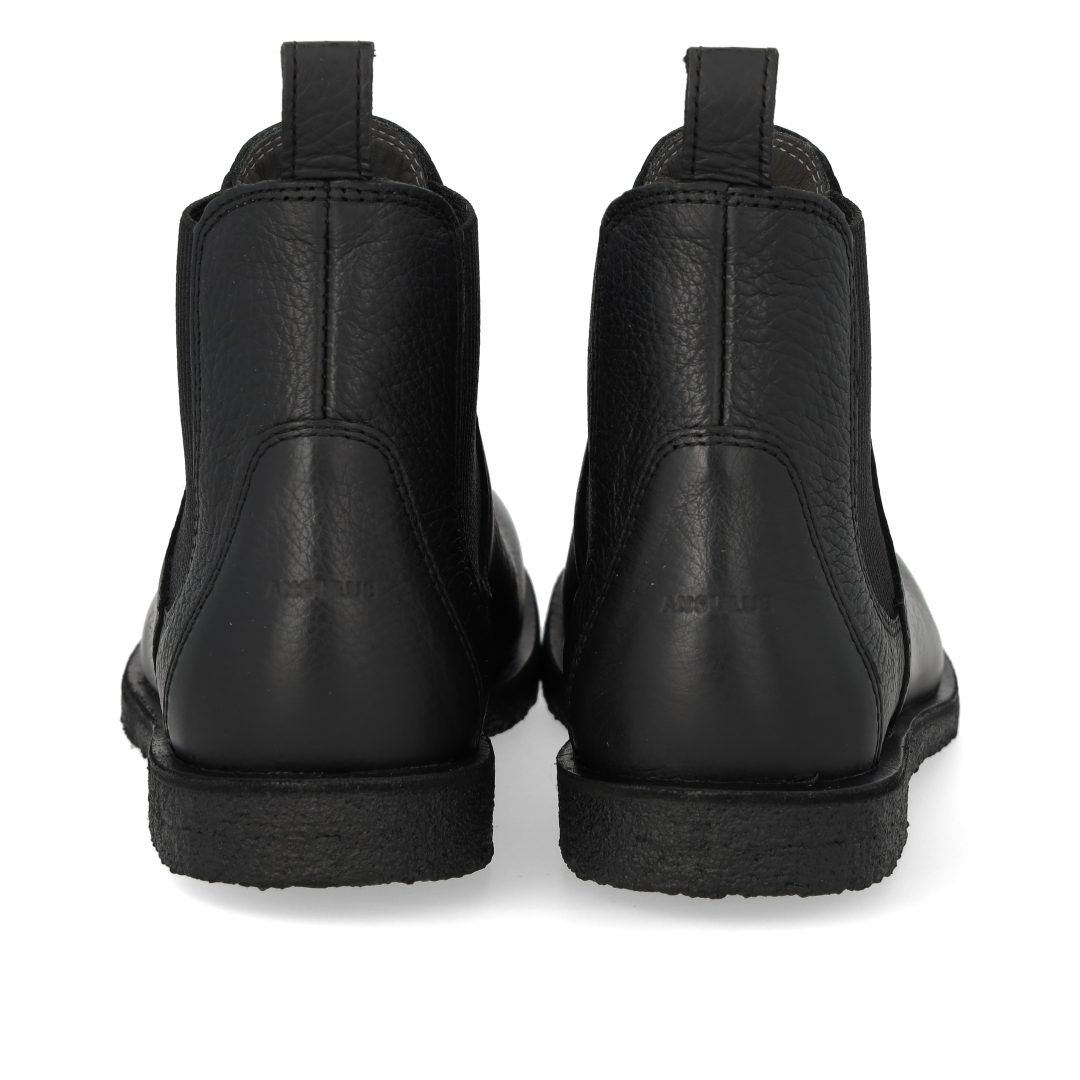 Chelsea-Stiefel mit elastischem Einsatz und weiter Passform