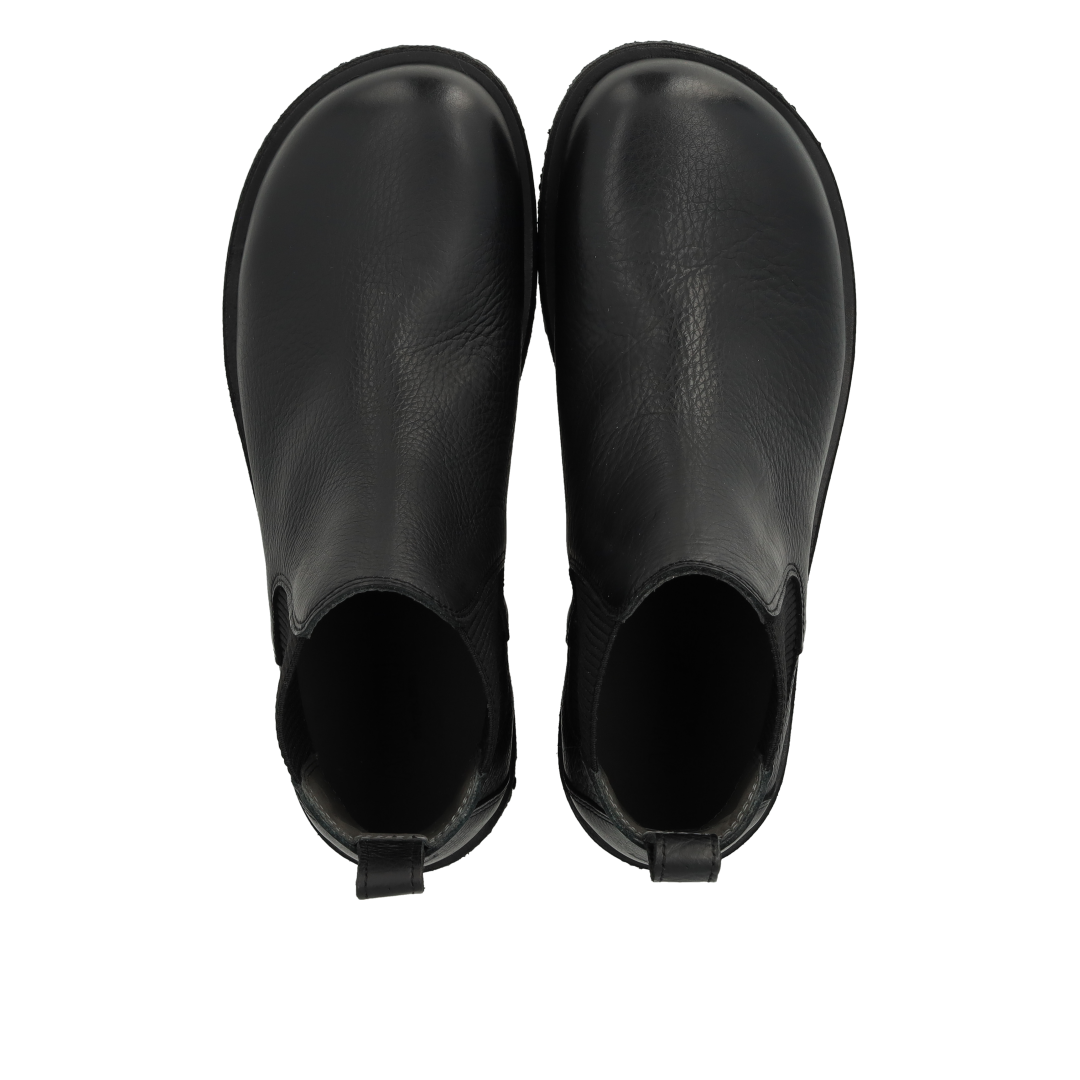 Chelsea-Stiefel mit elastischem Einsatz und weiter Passform