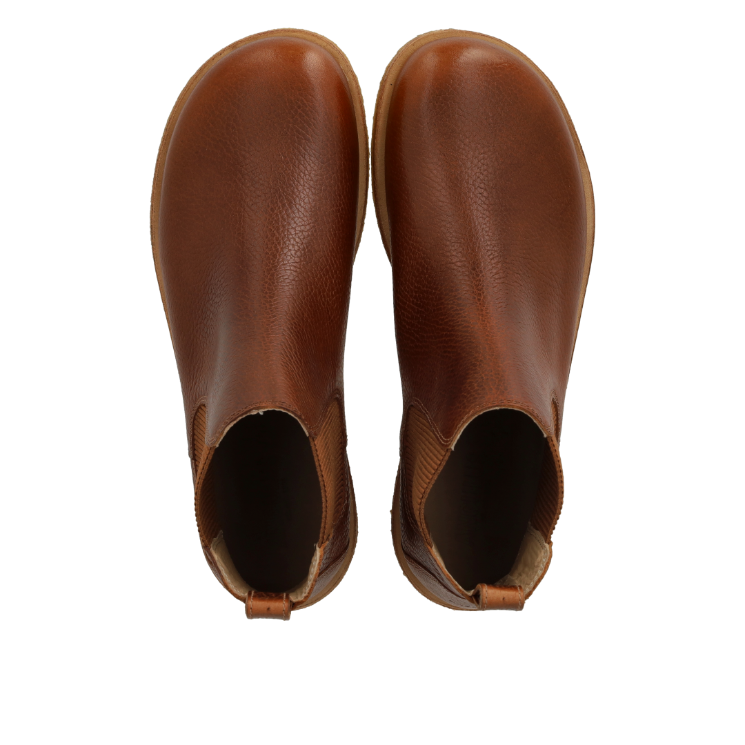 Chelsea-Stiefel mit Elastikeinsatz und weiter Passform