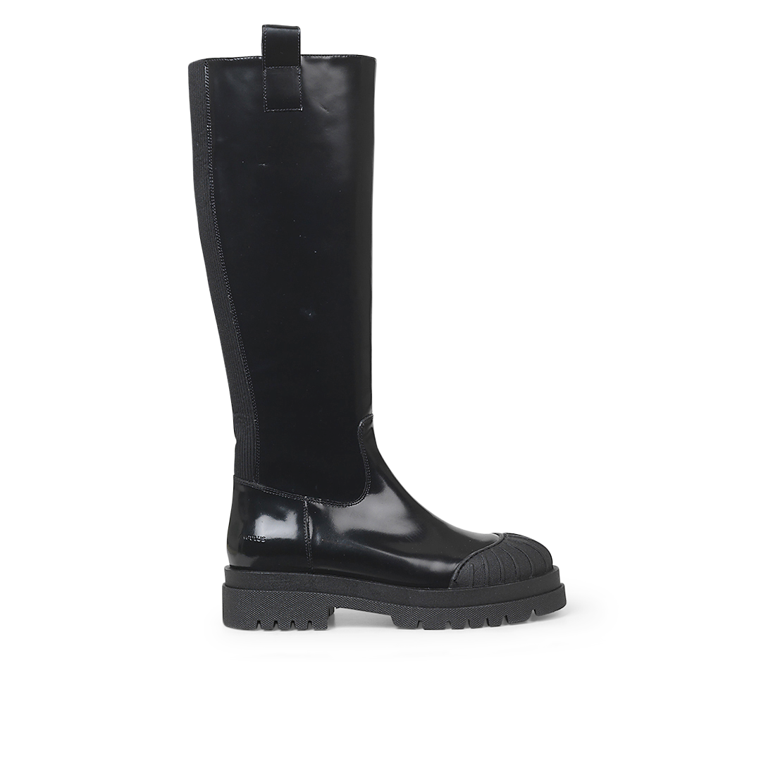 Langschaftstiefel mit Reißverschluss