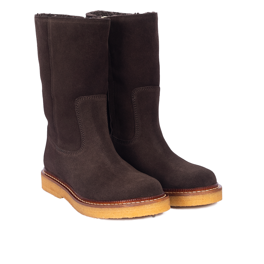 Stiefel mit Wollfutter