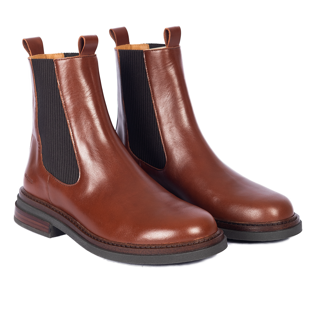 Stiefel mit Gummizug