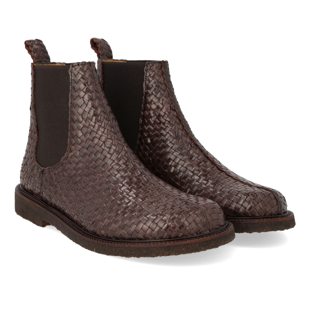 Handgeflochtener Chelsea-Stiefel