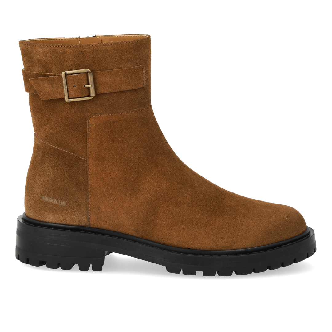 Stiefel mit dekorativem Schnallendetail