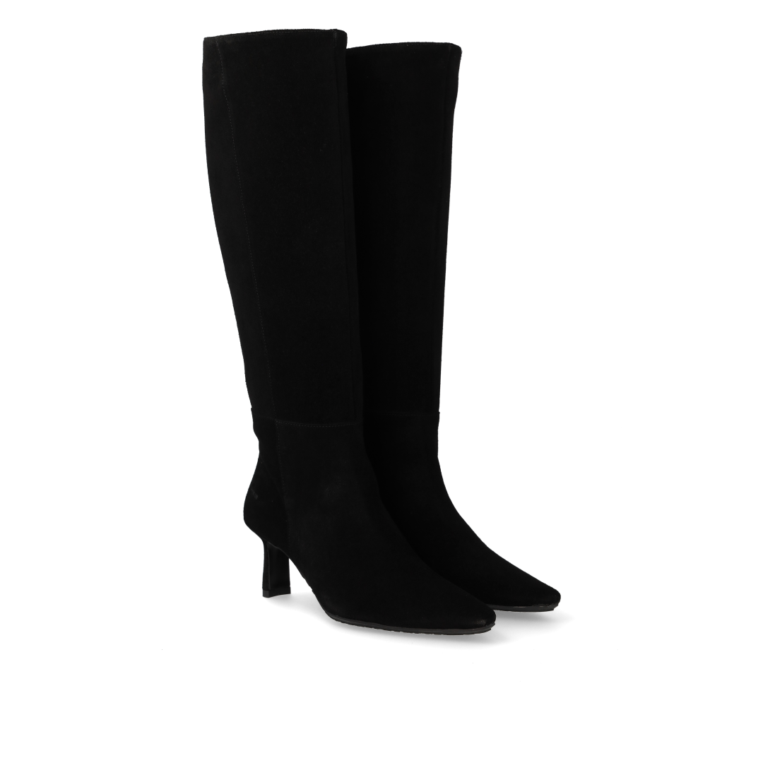 Langschaftstiefel mit Absatz