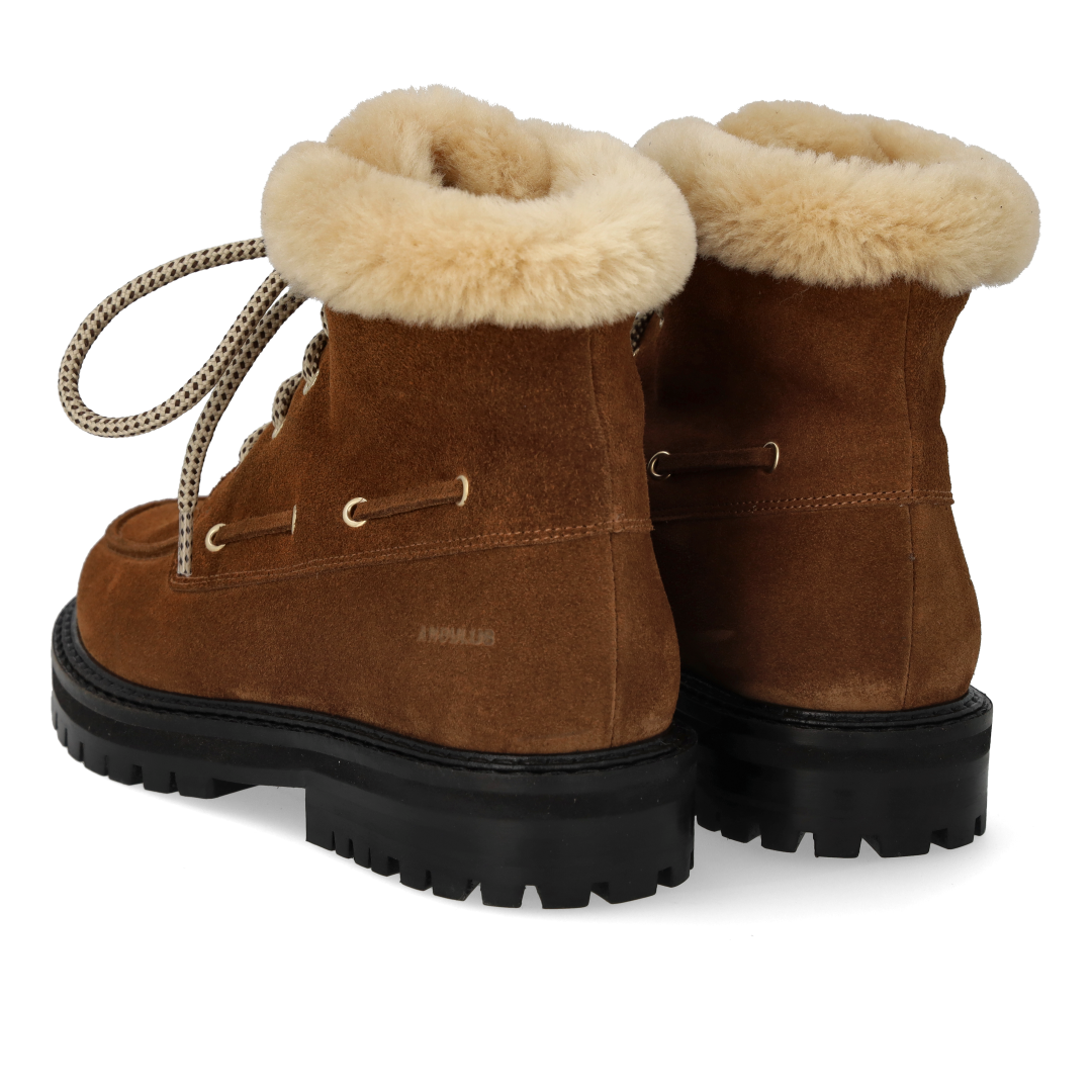 Winterstiefel mit Pelzbesatz